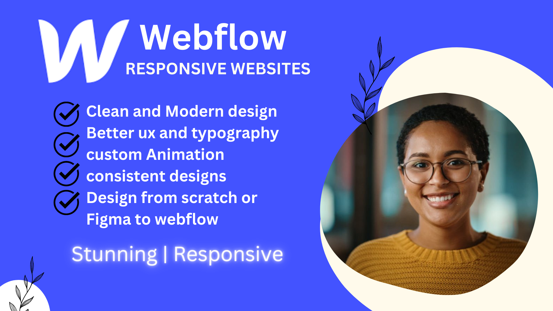 Design, Redesign, or Develop Responsive Webflow Website, Figma to Webflow